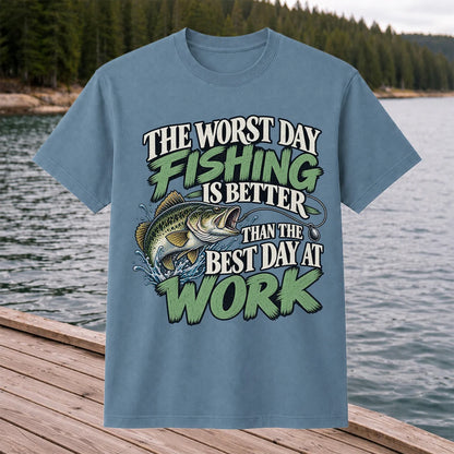 Largemouth Bass Fishing Humor Graphic T-Shirt