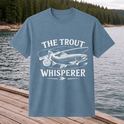 The Trout Whisperer Fly Fishing Graphic T-Shirt
