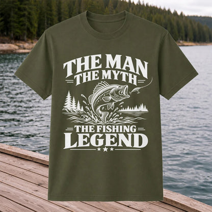 The Man The Myth The Fishing Legend T-Shirt