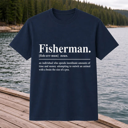 Fisherman Definition Funny Fishing T-Shirt