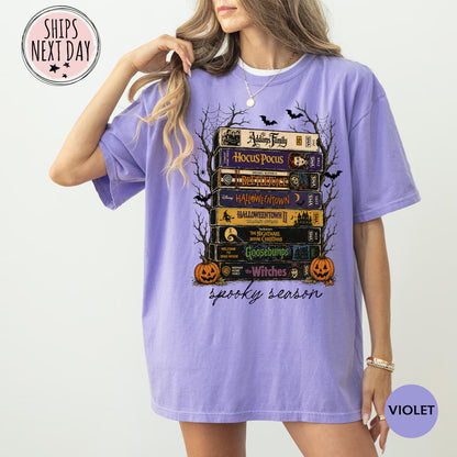 Vintage Halloween VHS Tee - 90s Nostalgia Spooky Season Tee Comfort Colors®