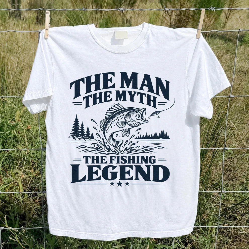 The Man The Myth The Fishing Legend T-Shirt