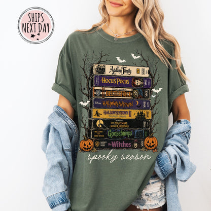 Vintage Halloween VHS Tee - 90s Nostalgia Spooky Season Tee Comfort Colors®