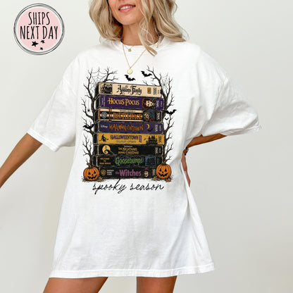 Vintage Halloween VHS Tee - 90s Nostalgia Spooky Season Tee Comfort Colors®