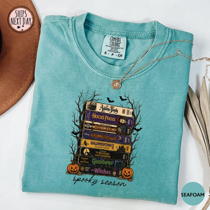 Vintage Halloween VHS Tee - 90s Nostalgia Spooky Season Tee Comfort Colors®