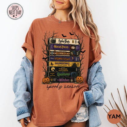 Vintage Halloween VHS Tee - 90s Nostalgia Spooky Season Tee Comfort Colors®