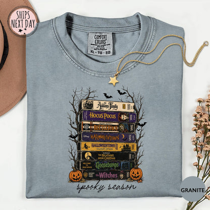 Vintage Halloween VHS Tee - 90s Nostalgia Spooky Season Tee Comfort Colors®